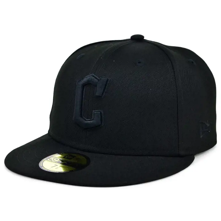 Guardians MLB Blackout 59FIFTY NOIR
