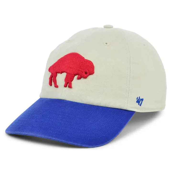 Casquette NFL BUFFALO BILLS Sidestep '47 Clean Up Classics STONE/RBL