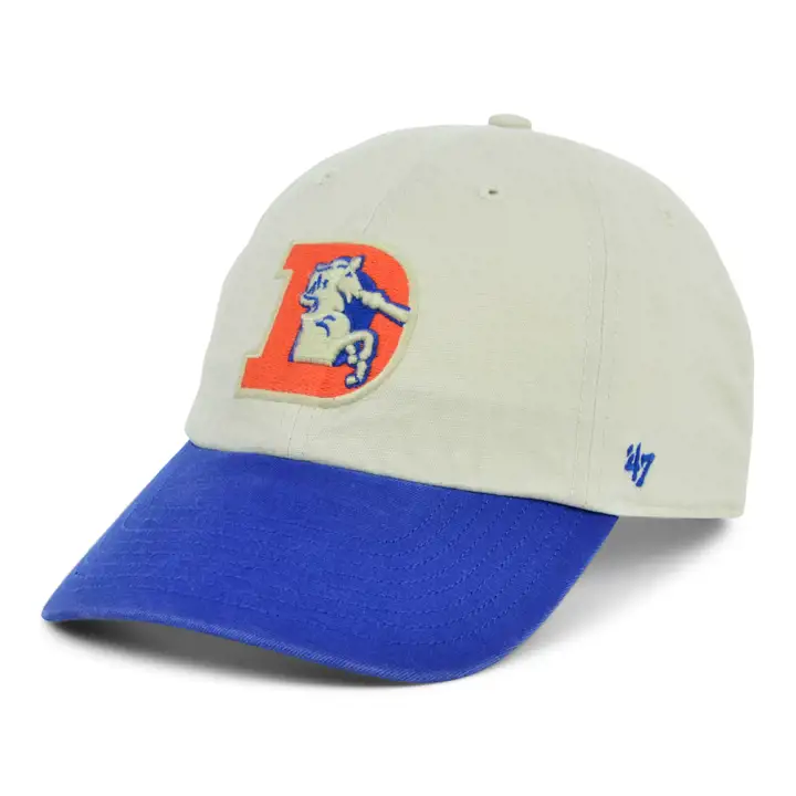 DENVER BRONCOS NFL Casquette Sidestep '47 Clean Up Classics STONE/RBL
