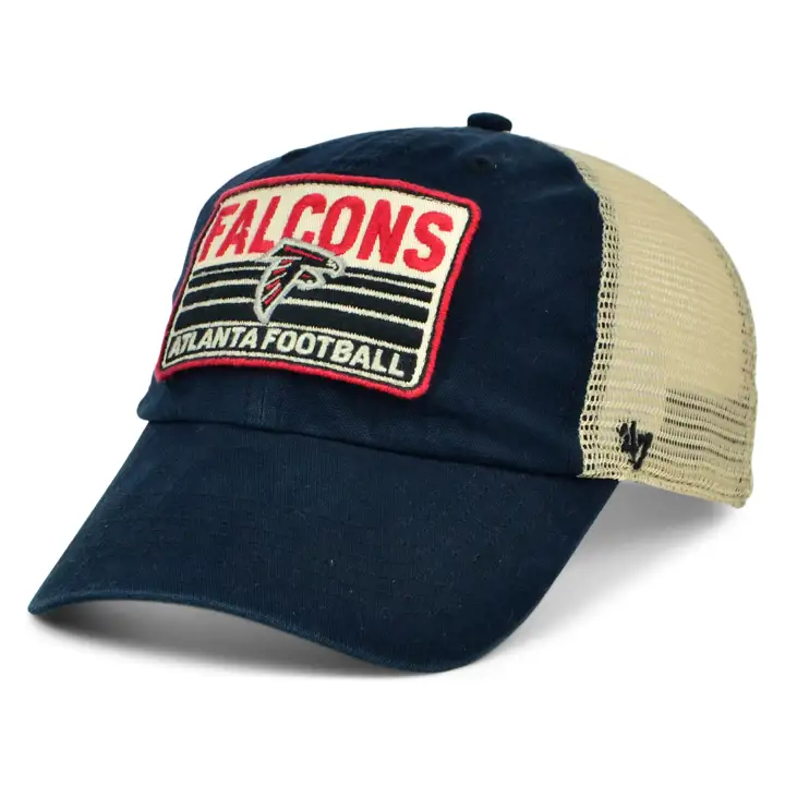 Casquette ATLANTA FALCONS NFL Four Stroke '47 Clean Up BLK/STONE
