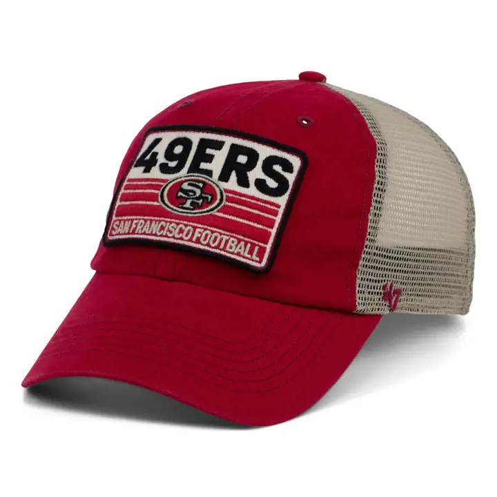 SAN FRANCISCO 49ERS NFL Four Stroke '47 Clean Up ROUGE/PIERRE