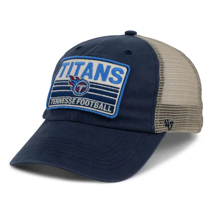 CASQUETTE TENNESSEE TITANS NFL « 4 Stroke » 47 Clean Up BLEU MARINE/PIERRE