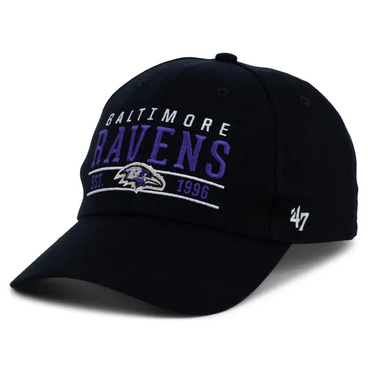 Casquette BALTIMORE RAVENS NFL Center Line '47 MVP Noire
