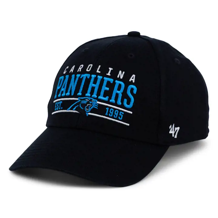 CAROLINA PANTHERS NFL Casquette '47 MVP Noire