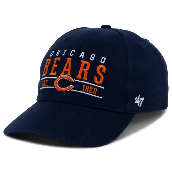CASQUETTE CHICAGO BEARS NFL Center Line « 47 MVP » BLEU MARINE