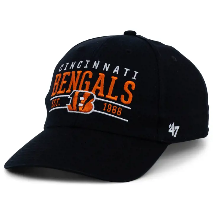 CINCINNATI BENGALS NFL Casquette noire '47 MVP Center Line