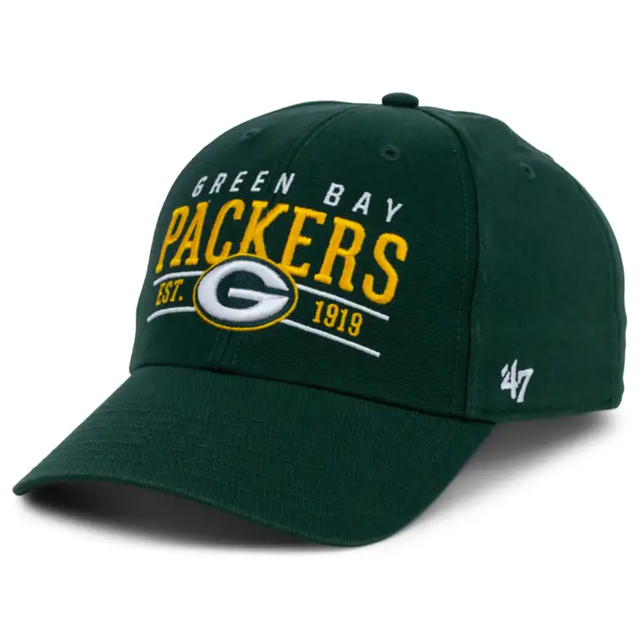 Casquette verte foncée Green Bay Packers NFL Center Line '47 MVP