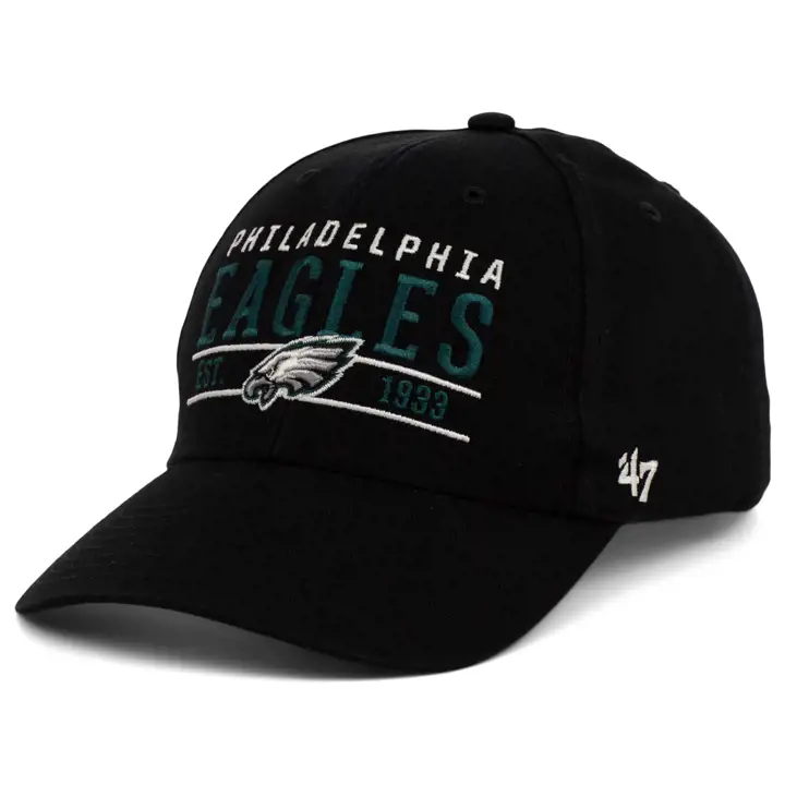 Casquette NFL PHILADELPHIA EAGLES Center Line '47 MVP Noire