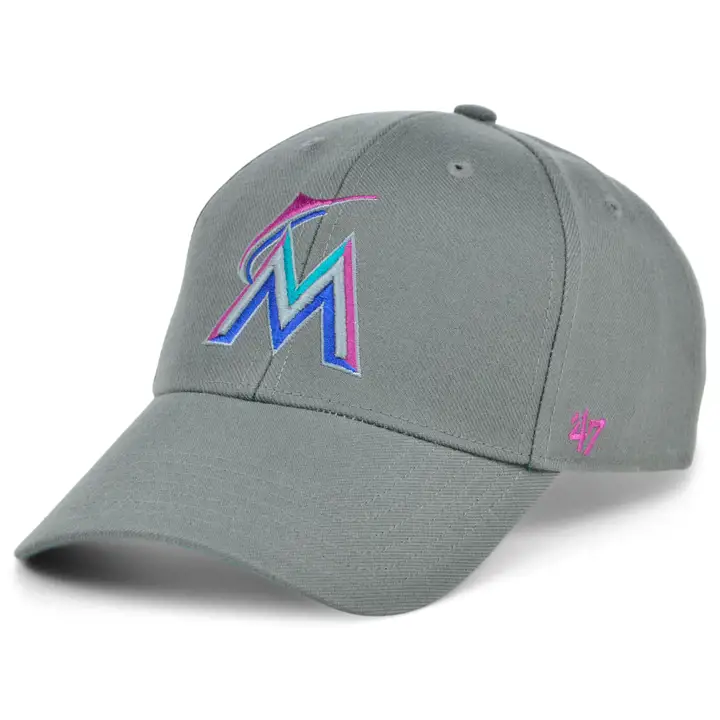 MIAMI MARLINS MLB Side Patch 47 MVP GRIS/SARCELLE