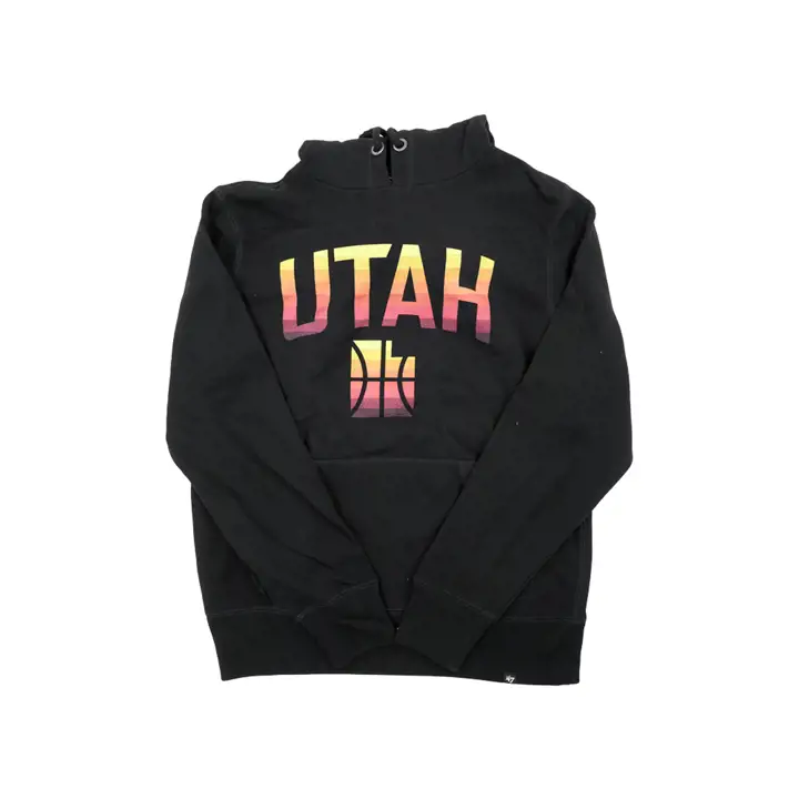 Utah Jazz NBA CE Pregame Headline Capuche Noir