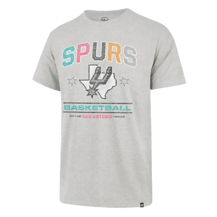 T-shirt Franklin NBA San Antonio Spurs CE Elements Gris