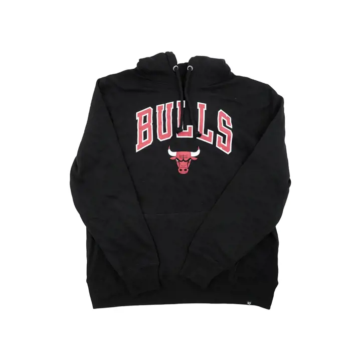 Chicago Bulls NBA Prélude au match à Capuche Noir