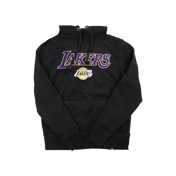 Los Angeles Lakers NBA Sweat à capuche d'échauffement noir