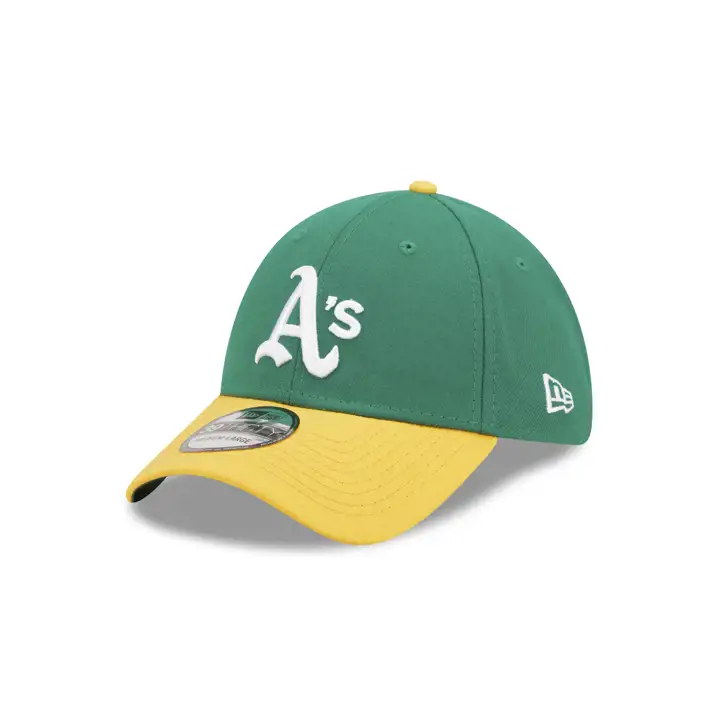 Casquette ajustée Oakland Athletics TC Patch 39Thirty vert kaki/vert foncé/vert foncé A'S