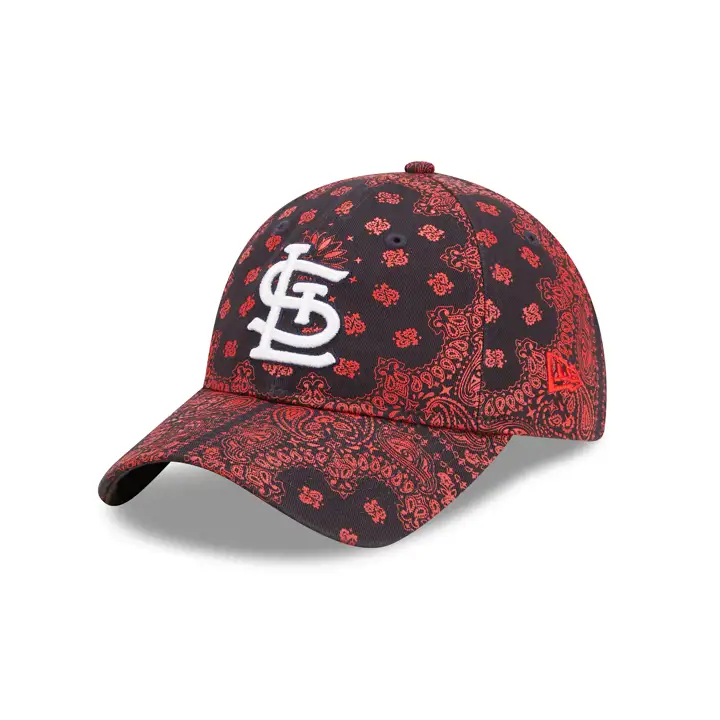 Casquette St. Louis Cardinals MLB 9Twenty Femme Rouge/Blanc à motif cachemire