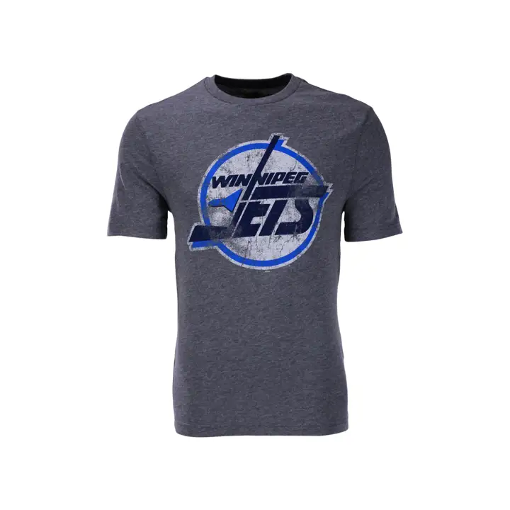 T-shirt triblend édition spéciale LNH Jets de Winnipeg 22 Gris