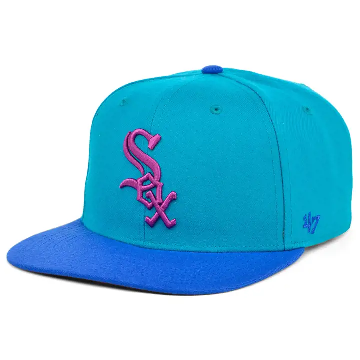 Coupe-vent MLB Chicago White Sox Captain teal/bleu/orchidée