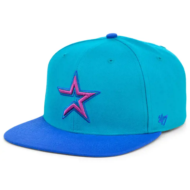 Coupe-vent MLB Houston Astros Captain sarcelle/bleu/orchidée