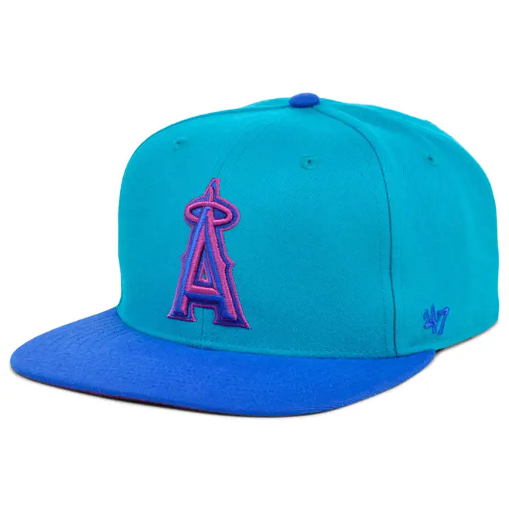 Coupe-vent Los Angeles Angels MLB Captain sarcelle/bleu/orchidée