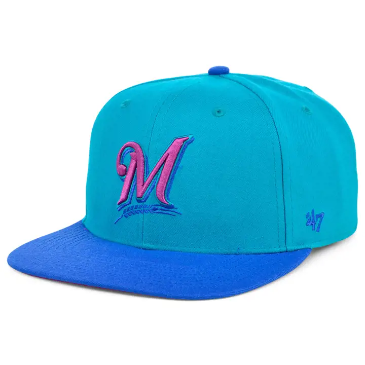 Milwaukee Brewers MLB coupe-vent Captain sarcelle/bleu/orch