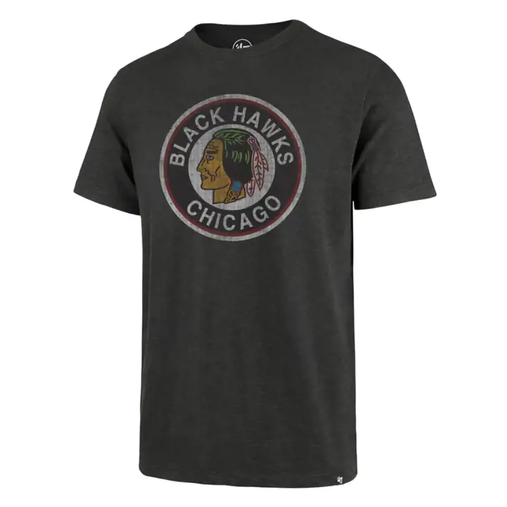 T-shirt Chicago Blackhawks NHL 47 Scrum anthracite