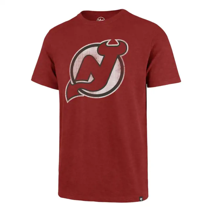 T-shirt '47 Scrum Rouge NHL New Jersey Devils
