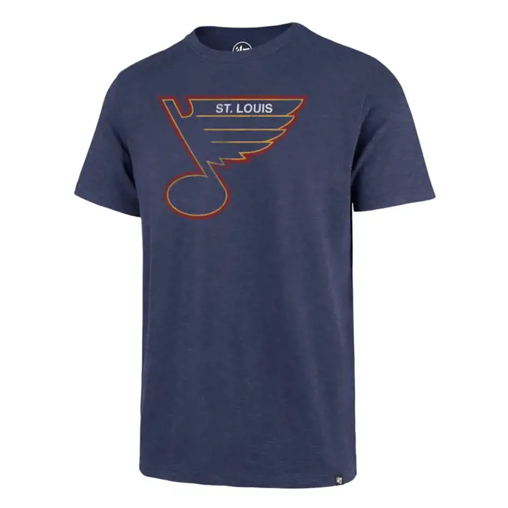 T-shirt St. Louis Blues LNH 47 Scrum bleu