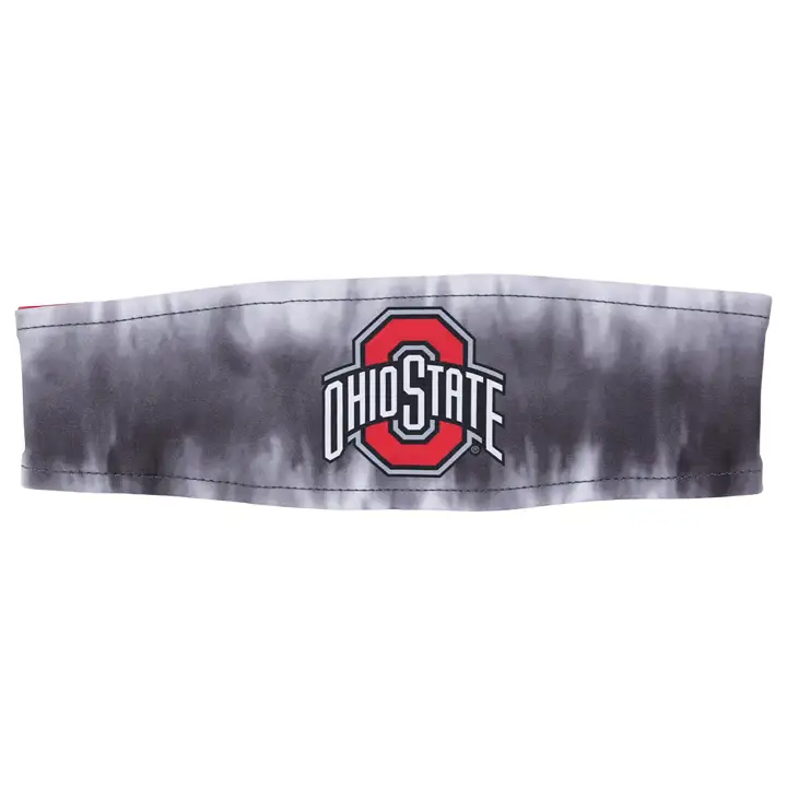 "Bandeau athlétique noir Ohio St B Block "O""
