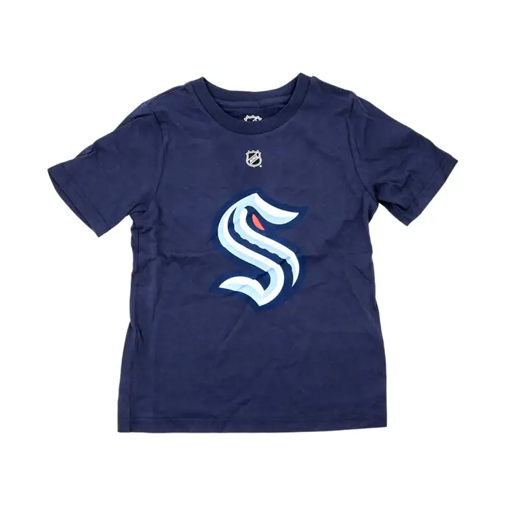 T-shirt Kraken LNH pour enfant Mark Giordano marine