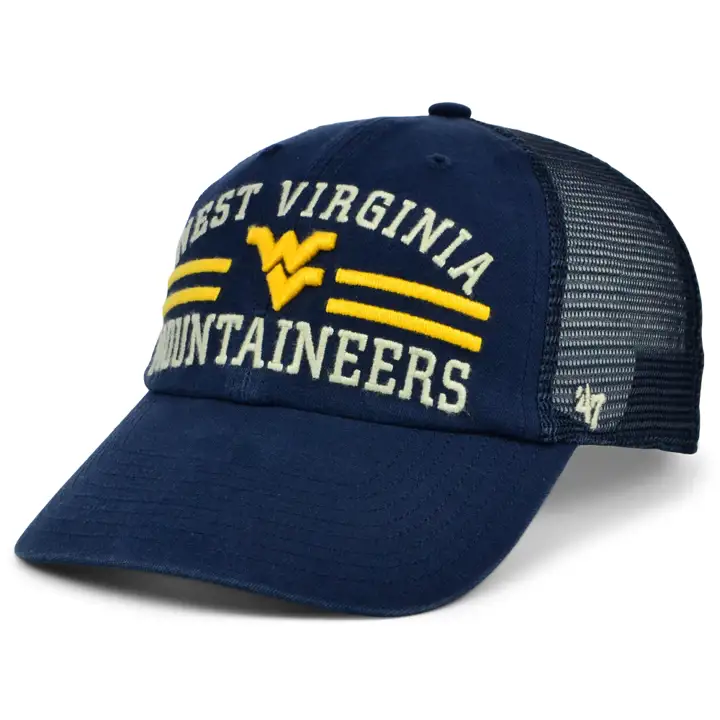WEST VIRGINIA MOUNTAINEERS NCAA Highpoint '47 Clean Up Navy