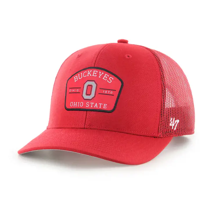 Casquette Trucker rouge '47 OHIO STATE BUCKEYES NCAA