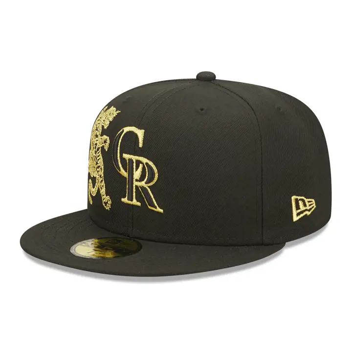 Colorado Rockies MLB Tiger Claw 59FIFTY noi/noi/or
