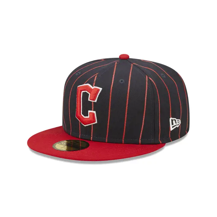 Cleveland Guardians MLB BIRDCAGE 59FIFTY marine/rouge/vert-foncé