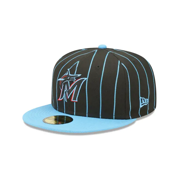 Miami Marlins MLB BIRDCAGE 59FIFTY n/b/v