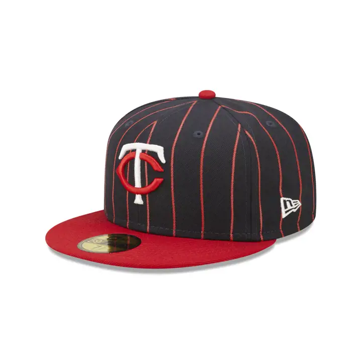 Casquette Minnesota Twins MLB BIRDCAGE 59FIFTY marine/rouge/vert kelly