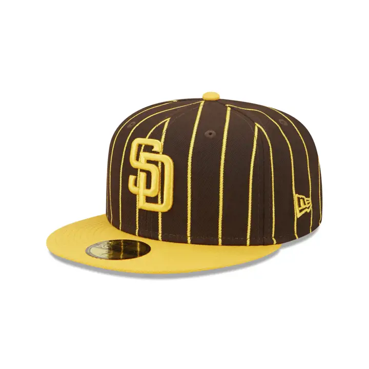 San Diego Padres MLB BIRDCAGE 59FIFTY marron/jaune/vert