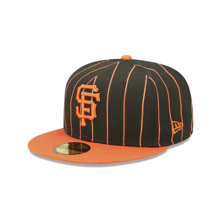 Casquette San Francisco Giants MLB BIRDCAGE 59FIFTY blk/org/kgrn