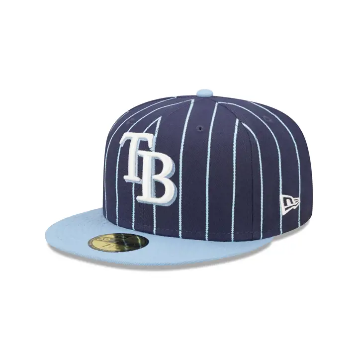 Casquette Tampa Bay Rays MLB BIRDCAGE 59FIFTY marine/bleu ciel/vert