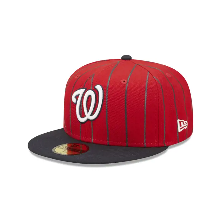 Washington Nationals MLB BIRDCAGE 59FIFTY rouge/marine/vert sapin