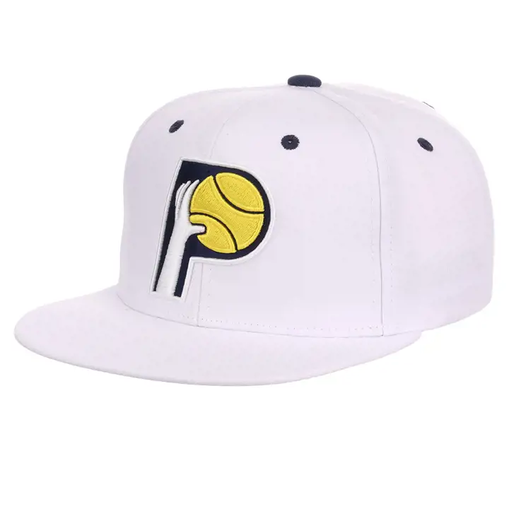 Casquette snapback NBA des Indiana Pacers couleurs de l'équipe blanc/blanc/marine