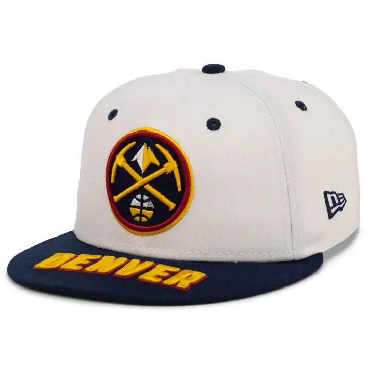 Denver Nuggets NBA Top Word 59FIFTY blc/bleu/bleu
