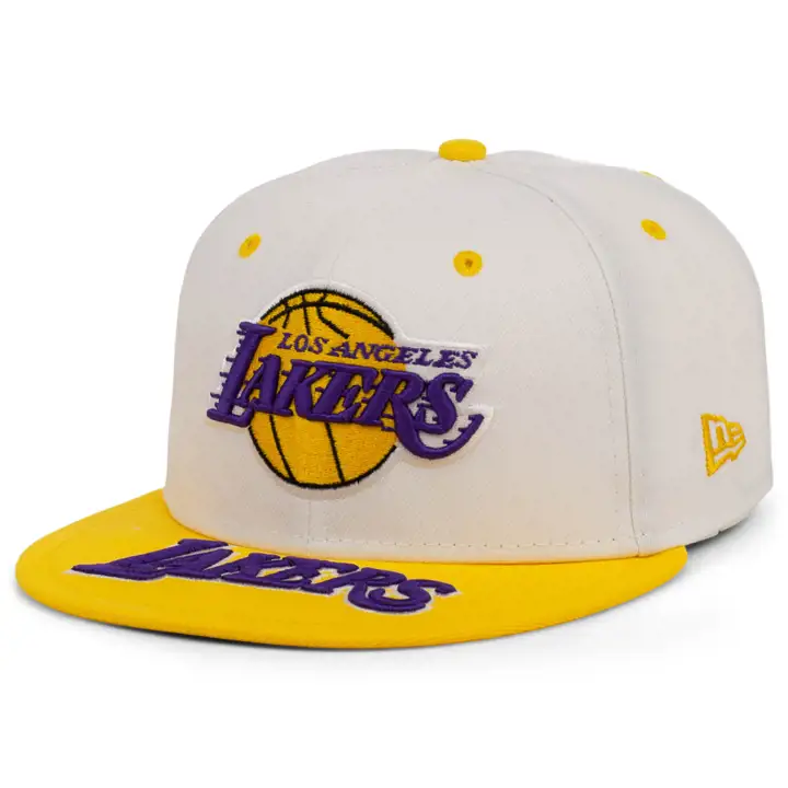 Los Angeles Lakers NBA Top Word 59FIFTY blc/jau/jau