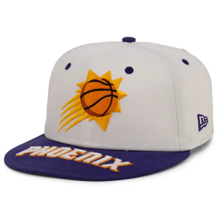 Phoenix Suns NBA Top Word 59FIFTY blc/vio/vio