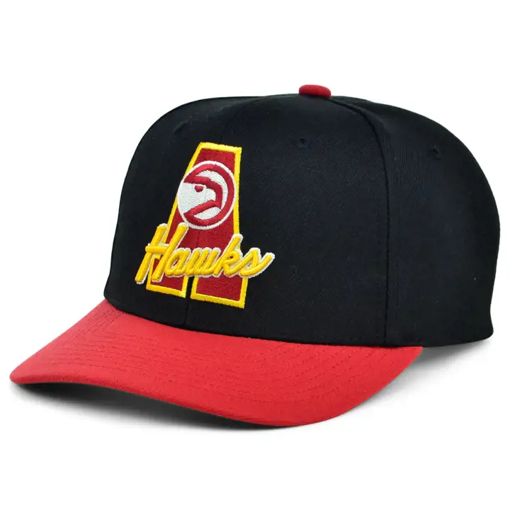 Atlanta Hawks NBA Letterman Pro Crown blk/grn HWC
