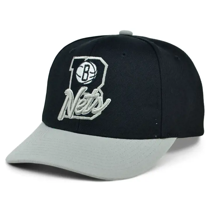 Brooklyn Nets NBA Letterman Pro Crown noi/ver