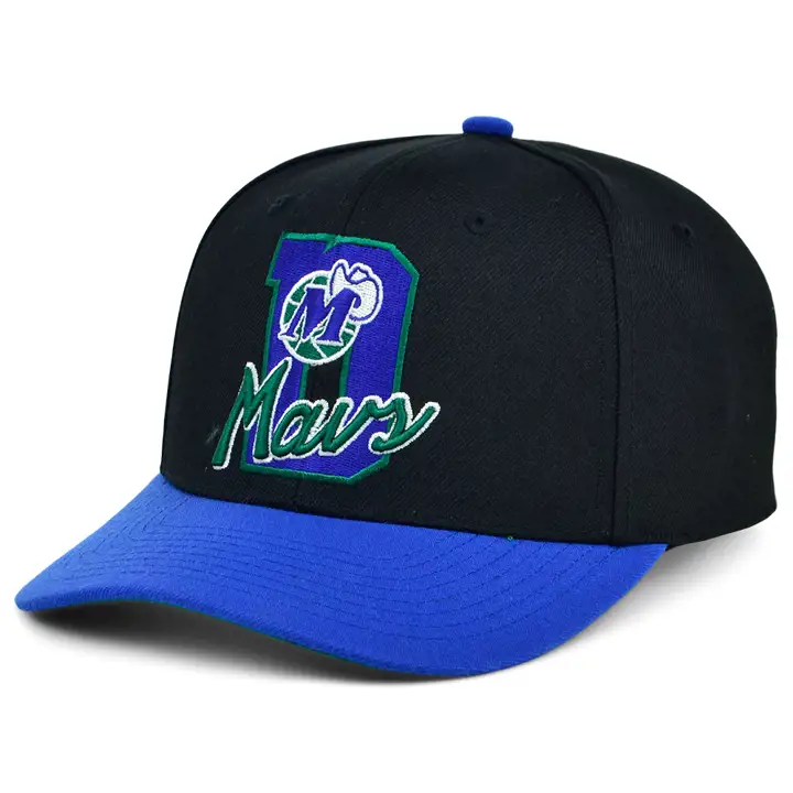 Dallas Mavericks NBA Letterman Pro Crown noir/vert HWC