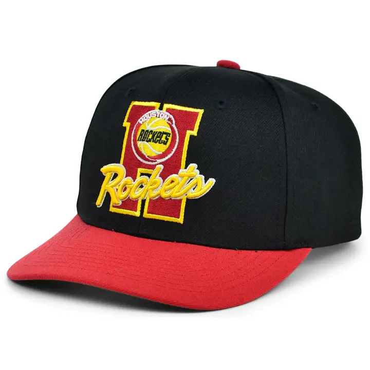 Houston Rockets NBA Letterman Pro Crown noir/vert HWC