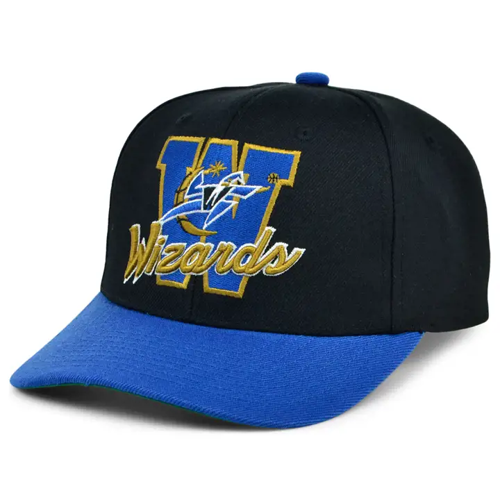 Casquette Washington Wizards NBA Letterman Pro Crown noire/verte HWC