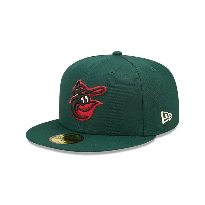 Baltimore Orioles MLB B-MORE 59FIFTY WS 1970 vert foncé/bordeaux