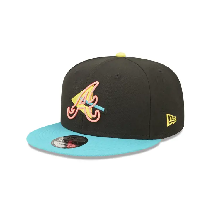 Atlanta Braves MLB RETRO SHAPE 9FIFTY blc/vrtf/ros